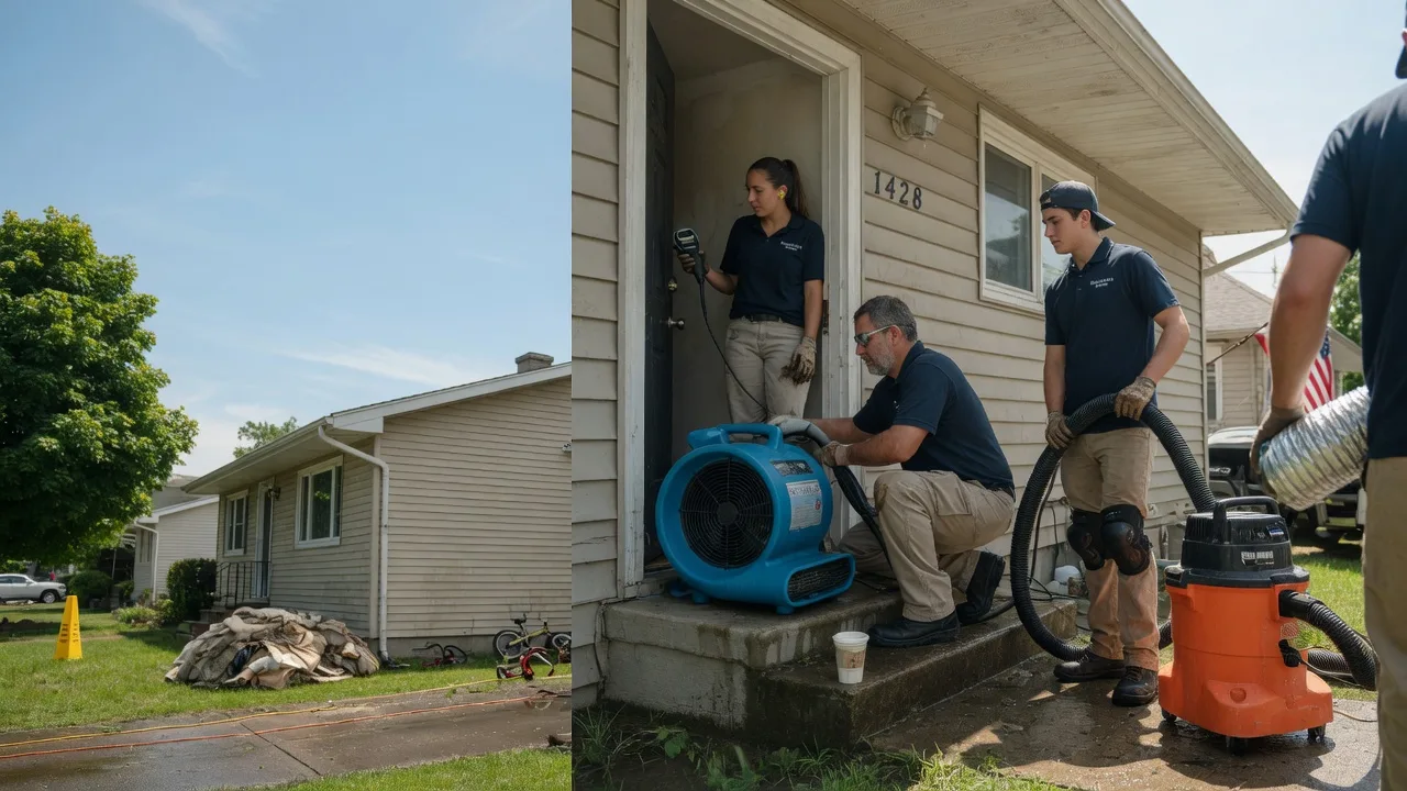 Water Damage Restoration in Bradner, OH near me